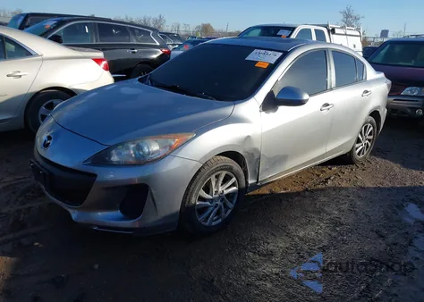 2012 Mazda Mazda3 I Grand Touring from USA, damaged, VIN JM1BL1W71C1675221